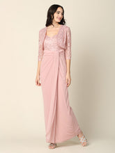 Eva USA 3406 Lace and Chiffon Mother's Gown with Bolero Jacket